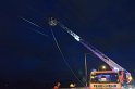 Einsatz BF Hoehenretter Koelner Seilbahn Hoehe Zoobruecke P2320